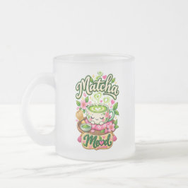 Matcha Stimmung – Cute Kawaii Matcha Tee Mattglastasse