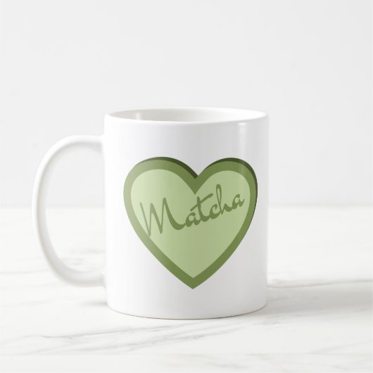 Matcha Tea Kaffeetasse (Links)