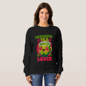 Matcha Tea Lover Sweatshirt (Vorne ganz)