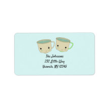 Matcha Tea New Address Label