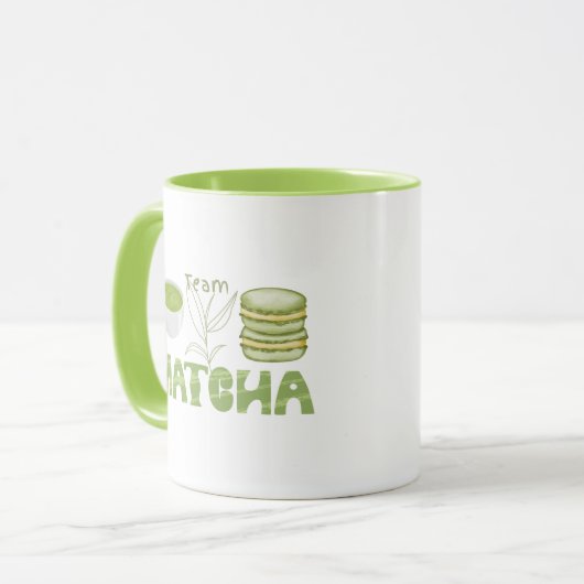 Matcha Team , Matcha Tasse (Vorderseite Links)
