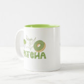 Matcha Team , Matcha Zweifarbige Tasse (Vorderseite Links)