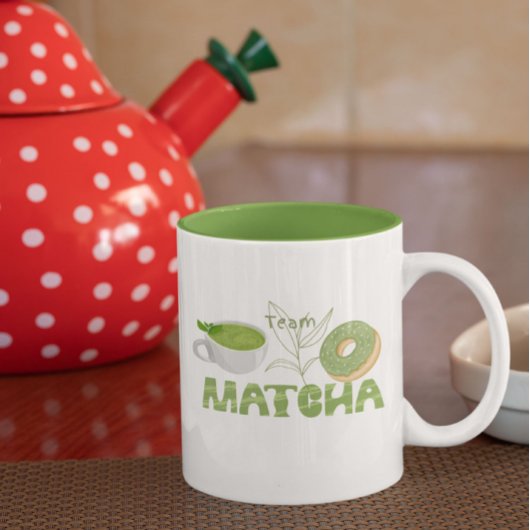 Matcha Team , Matcha Zweifarbige Tasse
