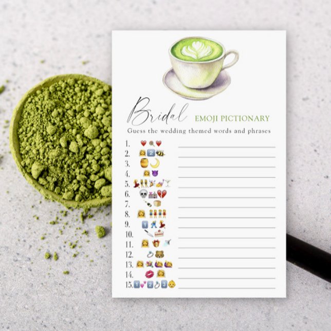 Matcha Tee Brautparty Emoji pikant (Von Creator hochgeladen)