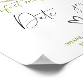 Matcha Tee Brautparty Poster (Ecke)