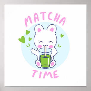 Matcha Time Poster