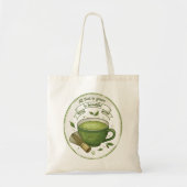 Matcha Tote Bag Tragetasche (Vorne)