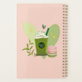 Matcha und Macarons Planer (Rückseite)