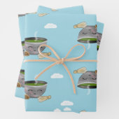 Matcha- und Mochi-Umhüllungspapier Geschenkpapier Set (Beispiel)