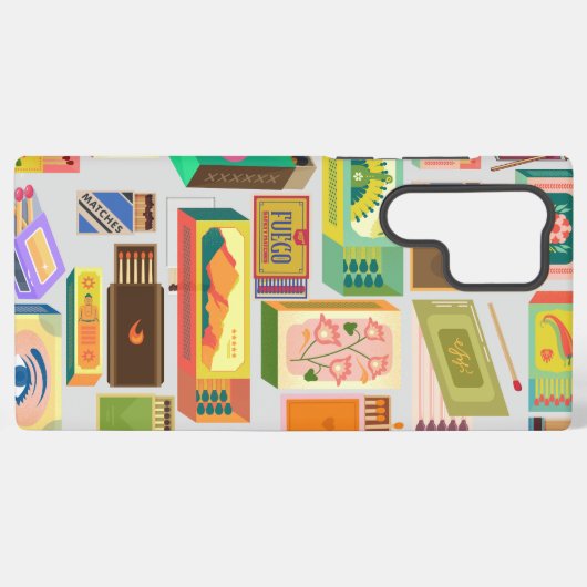 Matchbox Phone Case Samsung Galaxy Hülle (Rückseite (Horizontal))