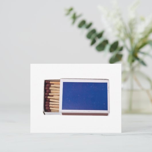 Matchbox Postkarte (Stehend Vorderseite)