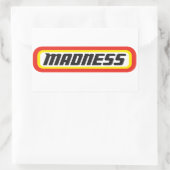 Matchbox? Wahnsinn! Rechteckiger Aufkleber (Tasche)