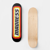 Matchbox? Wahnsinn! Skateboard (Vorderseite)