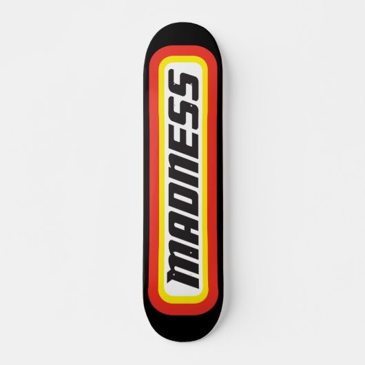 Matchbox? Wahnsinn! Skateboard (Vorne)