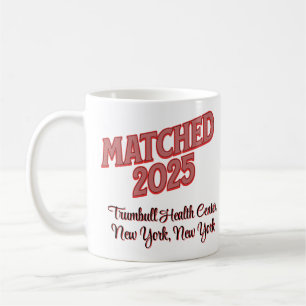 Matched 2025-Tag des Personalisierten Sitzungssitz Kaffeetasse