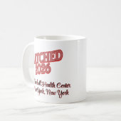 Matched 2026 Personalized Residency Match Day Gift Kaffeetasse (Vorderseite Links)