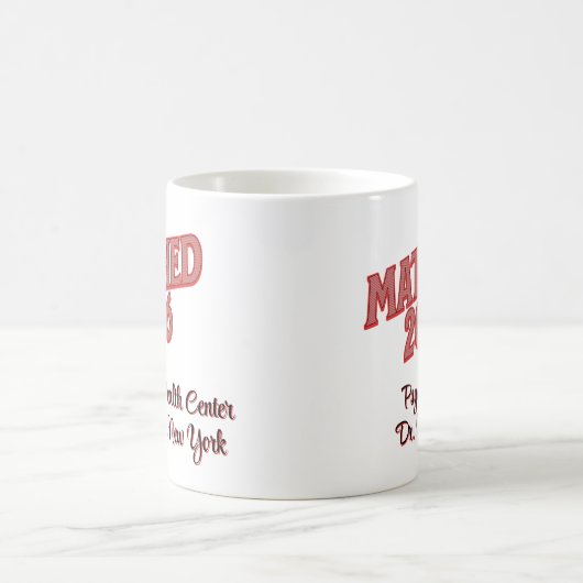 Matched 2026 Personalized Residency Match Day Gift Kaffeetasse (Mittel)