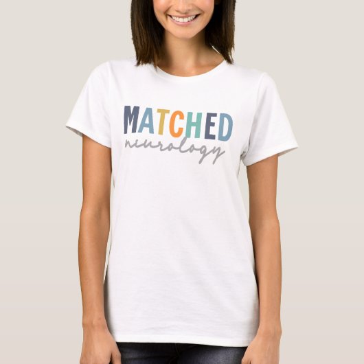 Matched Neurology Residenz T-Shirt (Vorderseite)