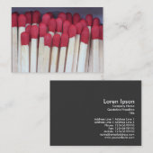 Matches 02 visitenkarte (Vorne/Hinten)