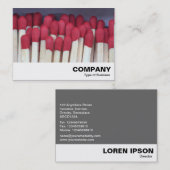 Matches 02 visitenkarte (Vorne/Hinten)