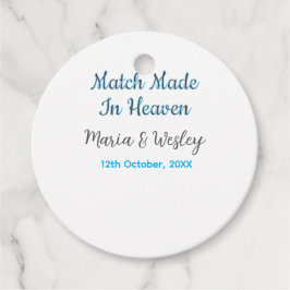 Matches aus dem himmlischen schwarzen Paardatum Geschenkanhänger