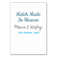 Matches aus dem himmlischen schwarzen Paardatum