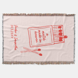 Matches, die in Rot und Rosa der Himmel gemacht wu Decke