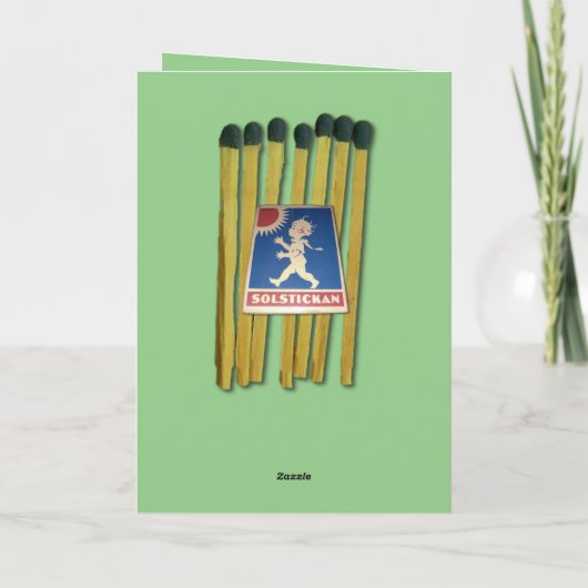 Matches und Matchbox Karte (Rückseite)