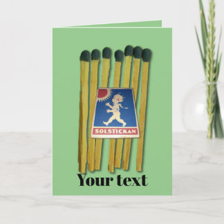 Matches und Matchbox Karte