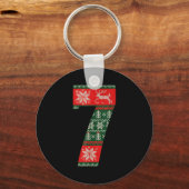 Matching 67 Christmas Ugly Sweater Meme Number 7  Schlüsselanhänger (Vorderseite)
