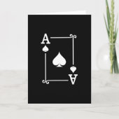 Matching Ace Spades Anzug Playing Cards Moderne Karte (Vorderseite)