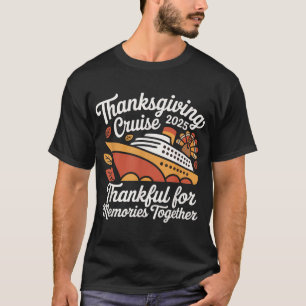 Matching Autumn Cruise Squad Family Erntedank C T-Shirt