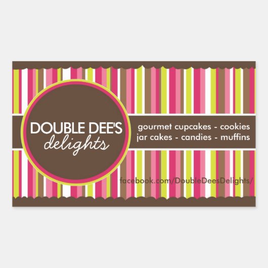 Matching Bakery Stickers (Vorderseite)