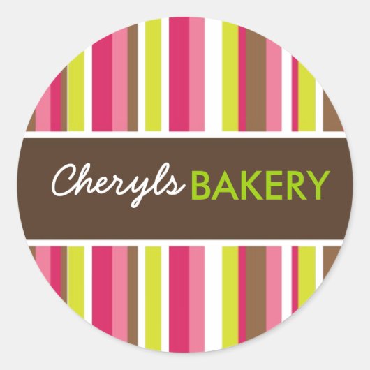 Matching Bakery Stickers (Vorderseite)