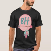 Matching Bff Best Friends Forever Girls Boho Match T-Shirt (Vorderseite)