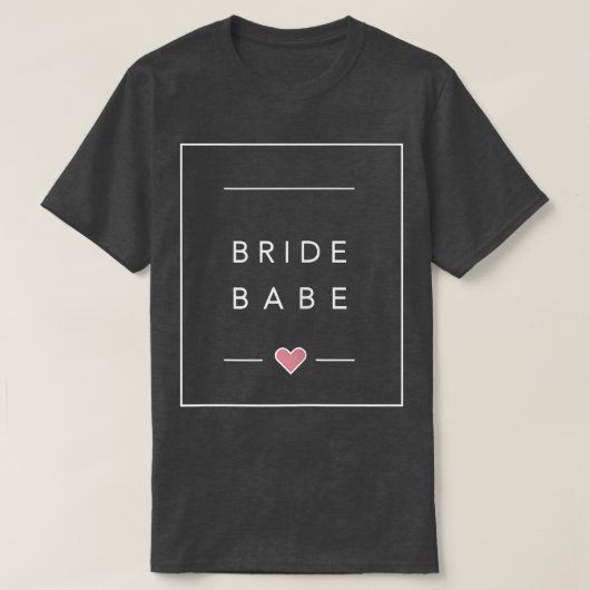 Matching Bride Babe Junggeselinnen-Abschied T-Shirt (Design vorne)