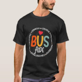 Matching Bus Aide Squad für Back to School Bus Tee (Vorderseite)