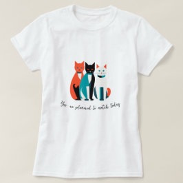 Matching Cats Trio T - Shirt