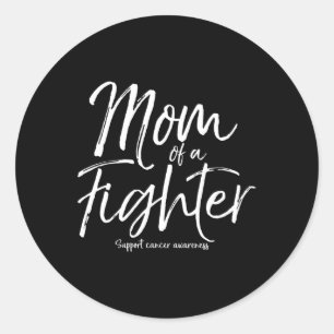 Matching Childhood Cancer Awareness Gift Mama eine Runder Aufkleber