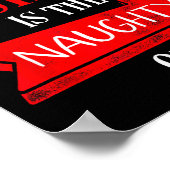 Matching Christmas Outfit For Couples She's The Na Poster (Ecke)