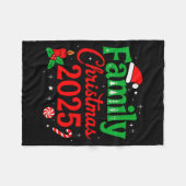 Matching Christmas Pajamas For Family Shirt Family Fleecedecke (Vorderseite (Horizontal))