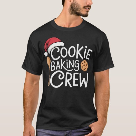 Matching Christmas 	s For Family Cookie Baking Cre T-Shirt (Vorderseite)
