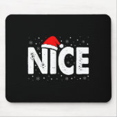 Matching Co. Naughty Or Nice Weihnachten - Uni-Erw Mousepad (Vorne)