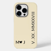 Matching Couple Custom Phone Cases for Newlyweds (Rückseite)