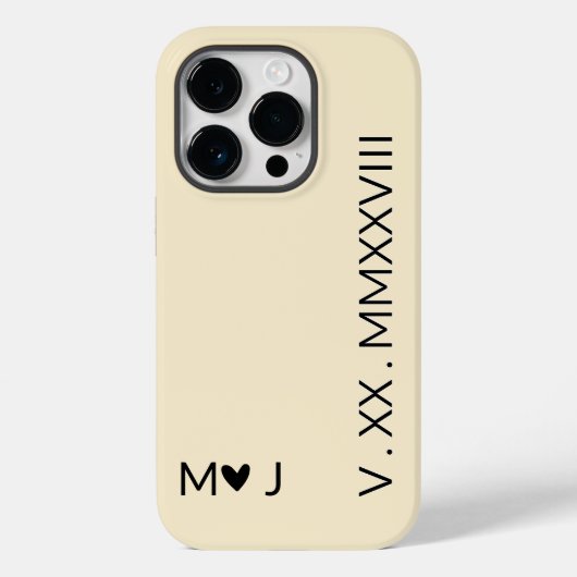 Matching Couple Custom Phone Cases for Newlyweds (Rückseite)