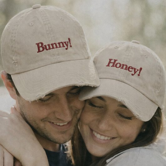 Matching Couple Embroidered Baseball Cap Bestickte Baseballkappe