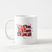 Matching Couple Makes When Apart Long Distance Rel Kaffeetasse (Links)
