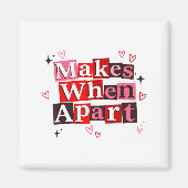 Matching Couple Makes When Apart Long Distance Rel Magnet (Vorne)