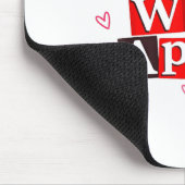 Matching Couple Makes When Apart Long Distance Rel Mousepad (Ecke)