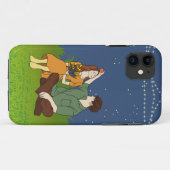 Matching Couple Phone Cases - Seine und ihre Liebe (Rückseite (Horizontal))